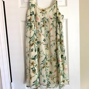 Homage Floral Print Mini Dress